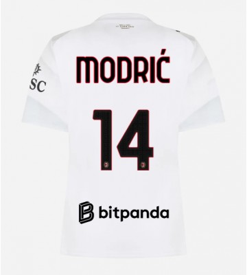 AC Milan Luka Modric #14 Replika Bortatröja Damer 2026-27 Kortärmad